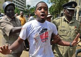 File image of Boniface Mwangi.